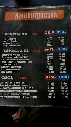 Comidas rapidas la mona del 20