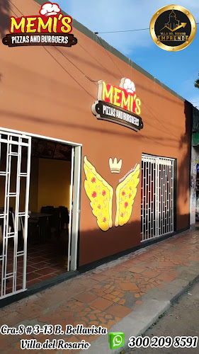 Memis pizzas and burguers