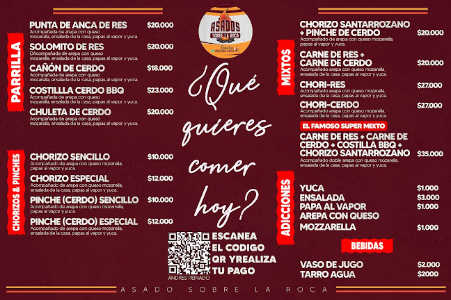 Asados Sobre La Roca