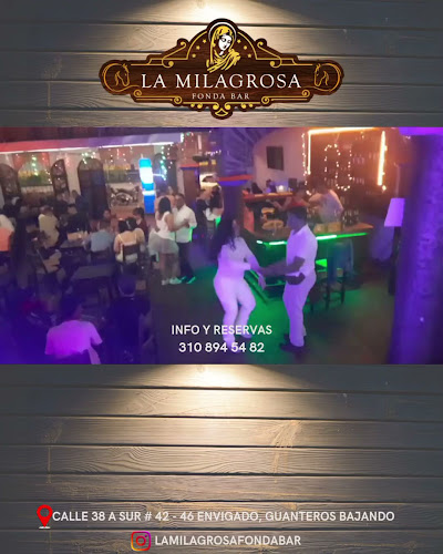 La Milagrosa fonda-bar