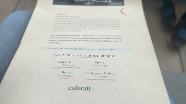 Caferatto Café especial - Manizales