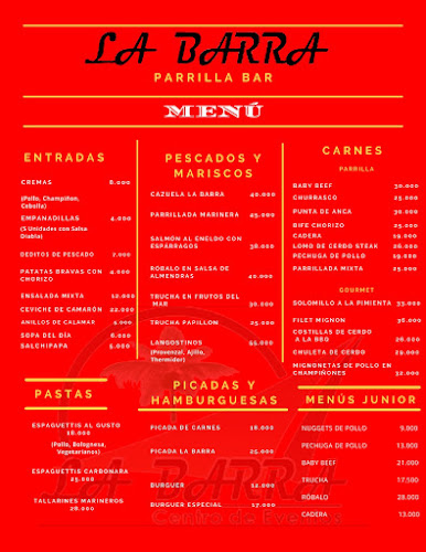 CENTRO DE EVENTOS LA BARRA PARRILLA BAR
