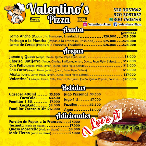 Opinii despre Valentino's Pizza în Cartagena de Indias, Provincia de Cartagena - Gastronomía y hostelería