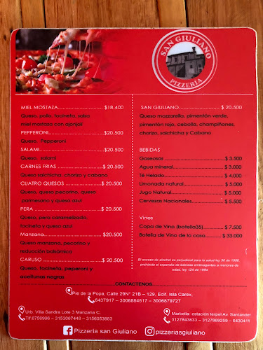 Opinii despre Pizzería San Giuliano în Cartagena de Indias, Provincia de Cartagena - Gastronomía y hostelería