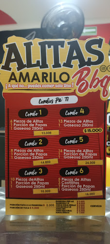 Opinii despre ALITAS BBQ AMARILO în Villavicencio - Gastronomía y hostelería