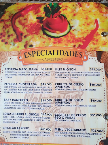 Restaurante El Cabrestero del Llano - Gastronomía y hostelería