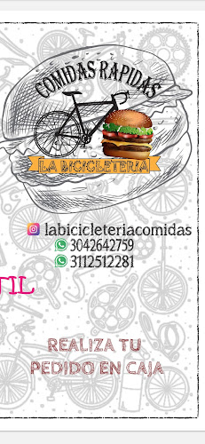 Comentarii opinii despre Comidas Rápidas La BICICLETERIA