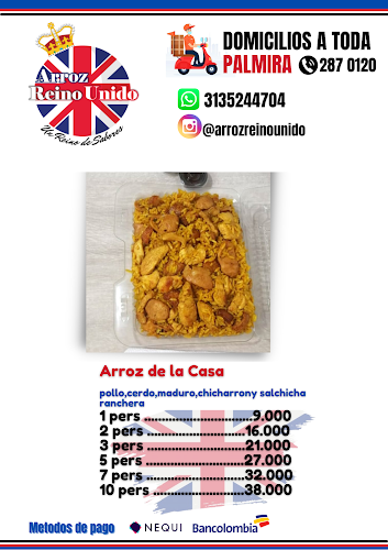 Opinii despre ARROZ REINO UNIDO în Palmira - Gastronomía y hostelería