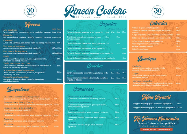 El Rincon Costeño - Gastronomía y hostelería