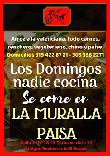LA MURALLA PAISA - Gastronomía y hostelería