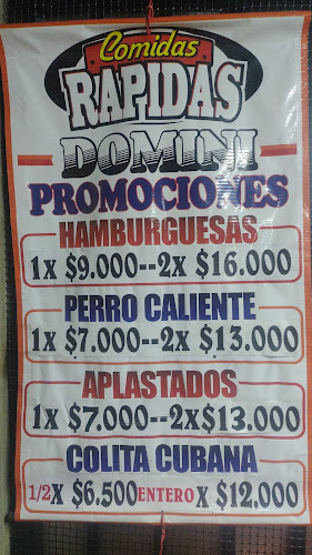 Comidas rápidas DOMINI - Gastronomía y hostelería