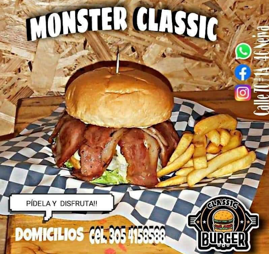 Classic Burger - Neiva