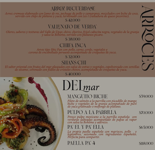 La Boheme Restobar - Gastronomía y hostelería