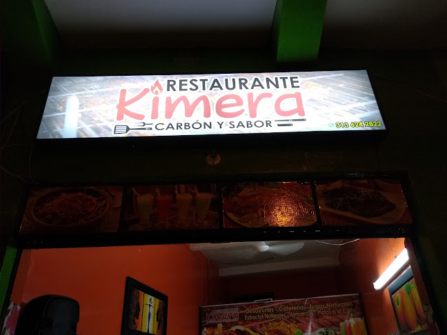 Restaurante kimera carbón y sabor