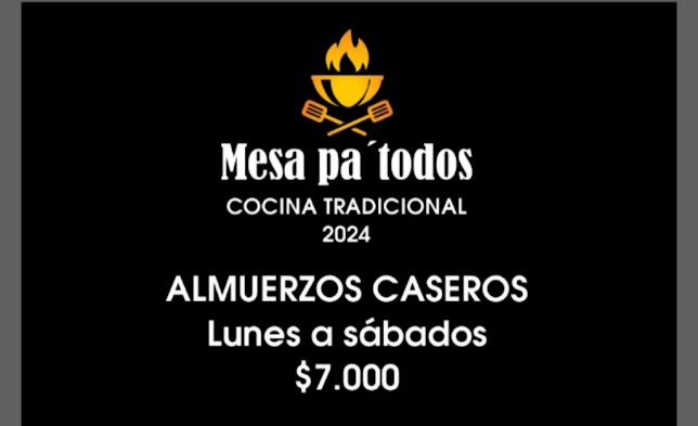 Mesa pa todos - Arjona