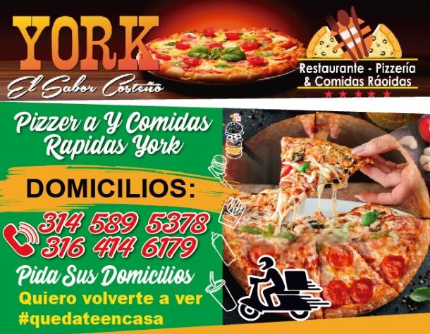 Opinii despre RESTAURANTE Y PIZZAS YORK în Guarandá - Gastronomía y hostelería