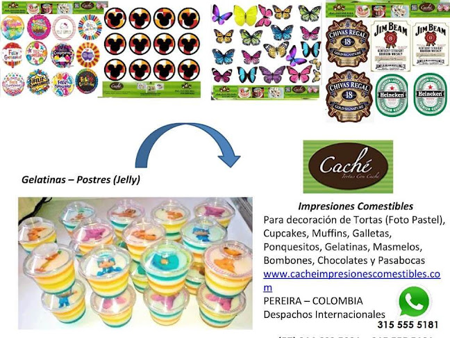 Opinii despre Cache Impresiones Comestibles în Dosquebradas - Gastronomía y hostelería