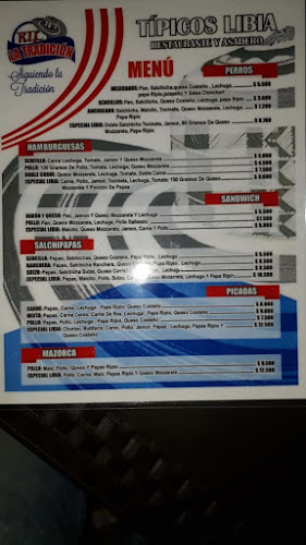 Asadero y comidas rápidas tipicos Libia