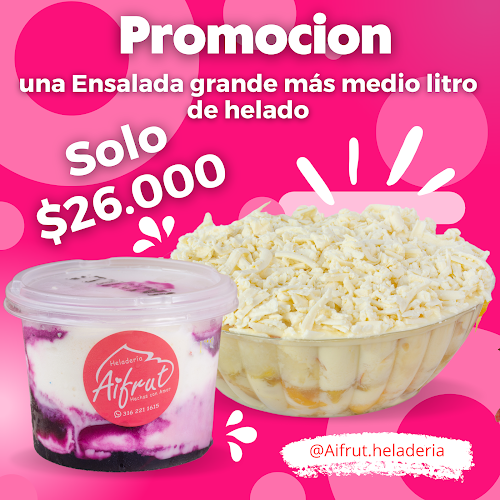 Opinii despre Heladería Aifrut în Cali - Gastronomía y hostelería