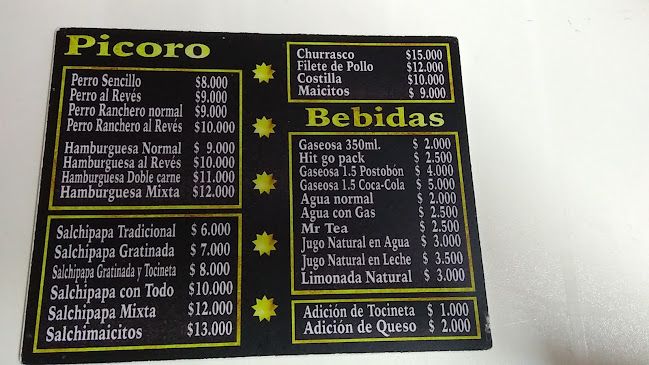 Opinii despre Comidas rapidas PICORO în Tuluá - Gastronomía y hostelería