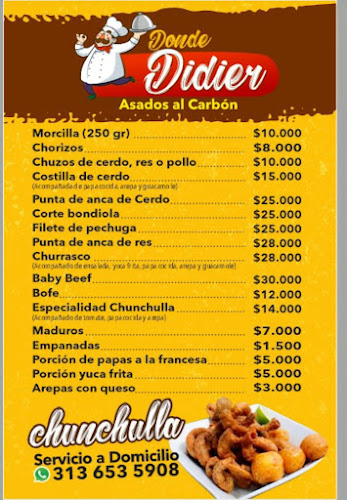 Opinii despre Asados al carbón donde didier în Cartago, Pereira - Gastronomía y hostelería