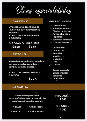 Mozzafiato Pizzería - Gastronomía y hostelería