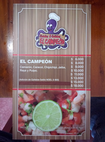 Cocteles y Ceviches EL CAMPEÓN