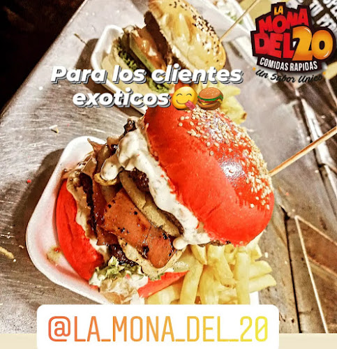 Comentarii opinii despre Comidas rapidas la mona del 20