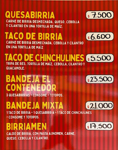 El Contenedor Taquería Chía