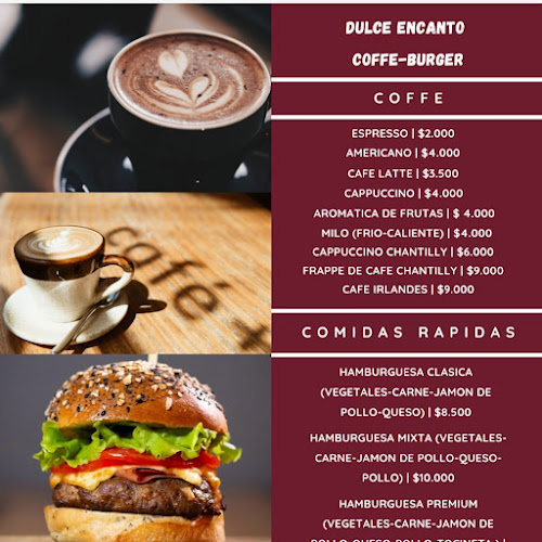 Coffee & Burger Dulce Encanto - Pamplona