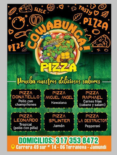 Cowabunga pizza