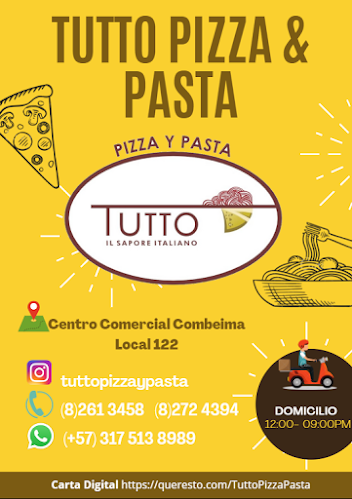 Tutto Pizza & Pasta Ibagué - Gastronomía y hostelería