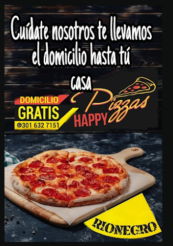 Pizzas happy