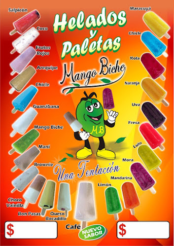 Helados Mango Biche - Gastronomía y hostelería