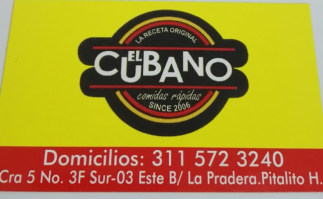 Comidas Rapidas El Cubano - Pitalito