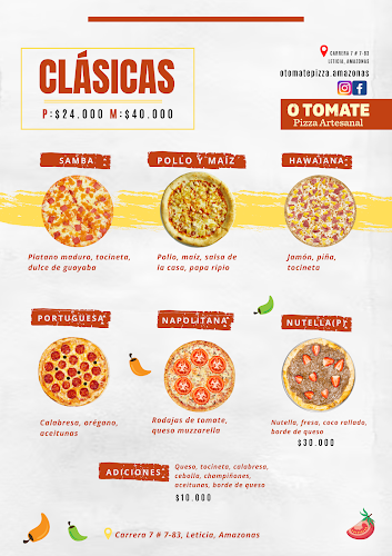 O Tomate Pizzería - Gastronomía y hostelería