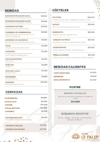 Opinii despre Rooftop Gastro Bar Hotel Le Falep în Anapoima - Gastronomía y hostelería