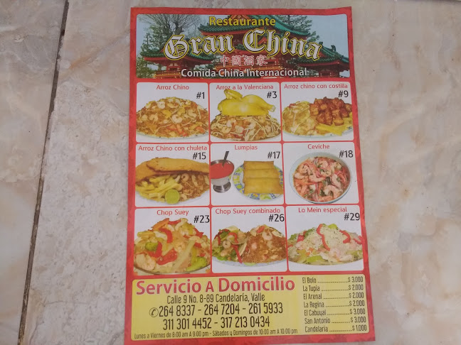 Opinii despre Restaurante GRAN CHINA în Candelaria - Gastronomía y hostelería