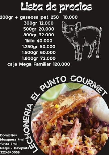Lechoneria el punto gourmet - Mosquera