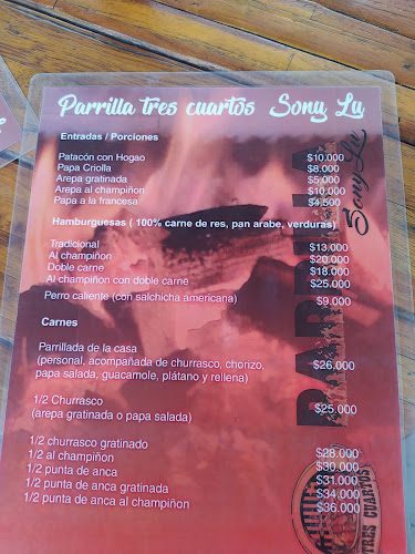 Postres y Parrilla SonyLu