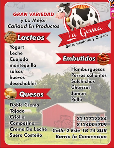 Comentarii opinii despre LA GEMA SALSAMENTARIA Y QUESOS