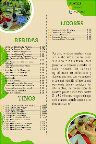 Opinii despre La Ceiba Restaurante Bar. în Florencia - Gastronomía y hostelería