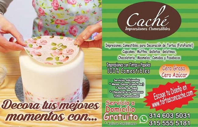 Cache Impresiones Comestibles