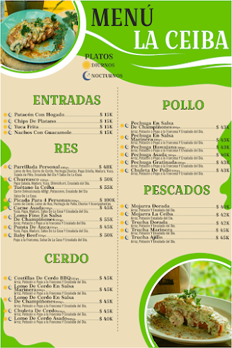 La Ceiba Restaurante Bar.