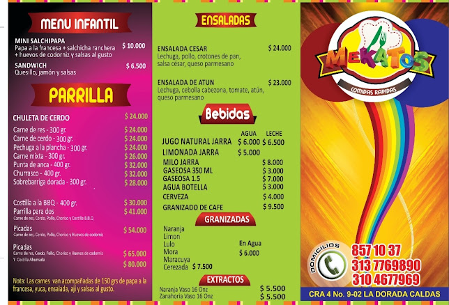 Opinii despre Mekatos Comidas Rapidas în La Dorada - Gastronomía y hostelería