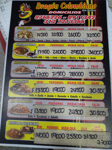 Comentarii opinii despre RESTAURANTE DRAGON COLOMBIANO - Arroz Paisa Villa Hermosa Manizales - Arroz Chino Villa Hermosa Manizales - Arroz Ranchero