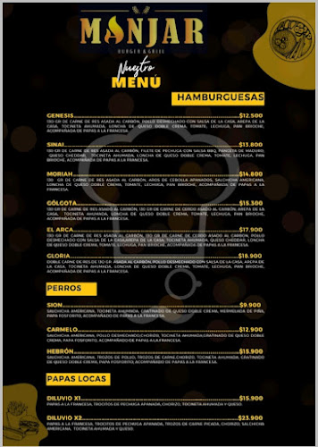 Manjar Burger & Grill
