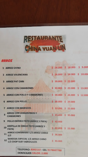 China Yuan Lin - Gastronomía y hostelería