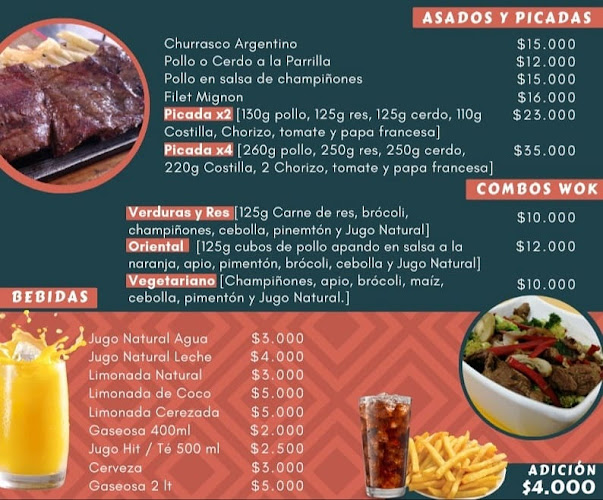 La Parrilla hamburguesas y asados
