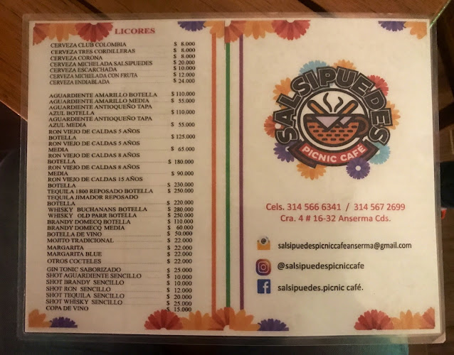 Salsipuedes Picnic Café - Anserma